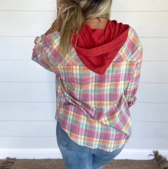 Awesome plaid hoodie by Blakeley - Picture 13 of 13
